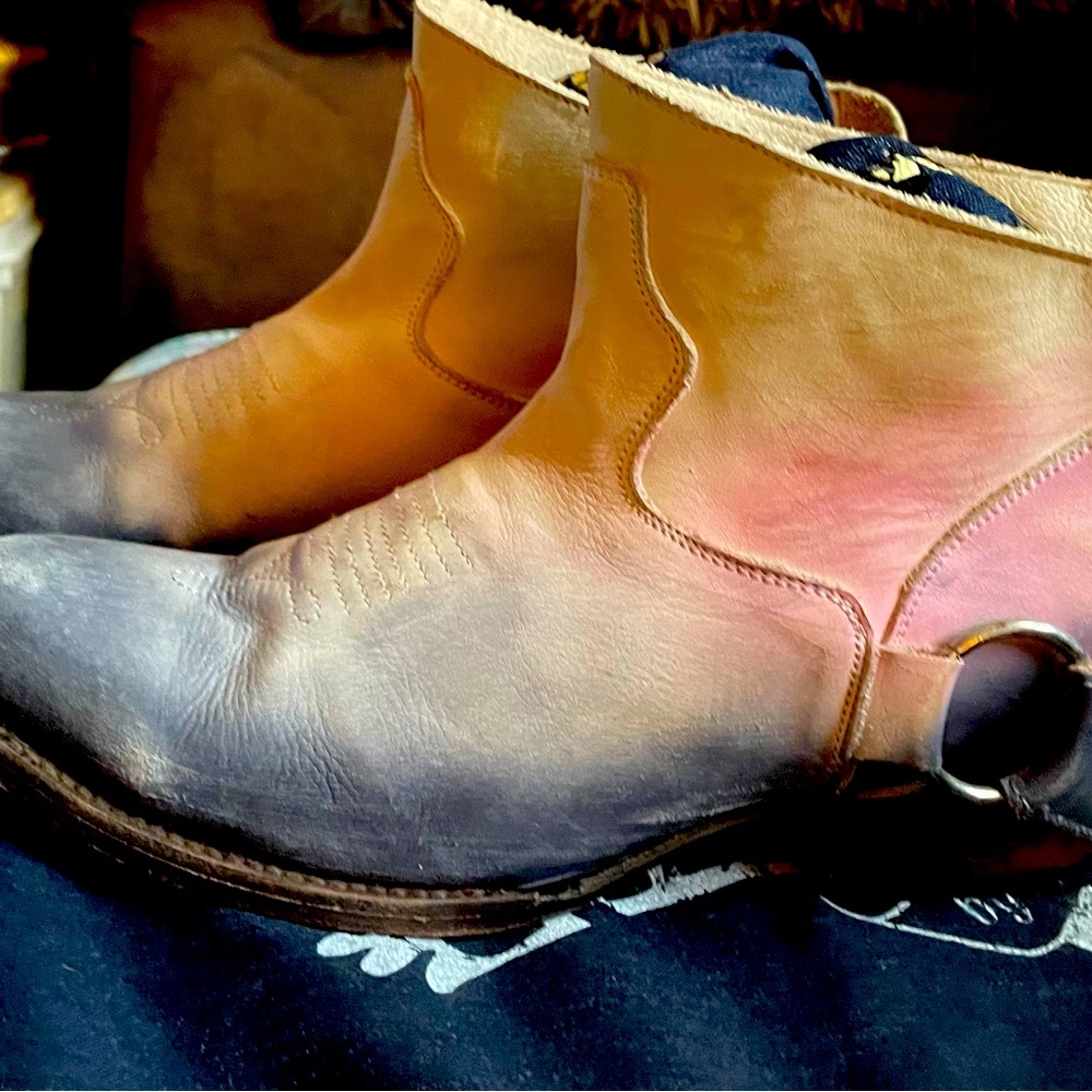 Freebird by Steven Cali Ombré dip dye boot